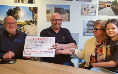 Van Berkel Aannemers ondersteunt activiteiten Stichting Dag van je Leven   