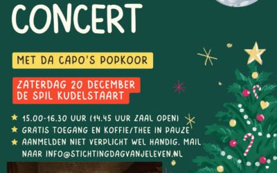 Dag van je Leven 2 Kerstconcert met Da Capo’s Popkoor