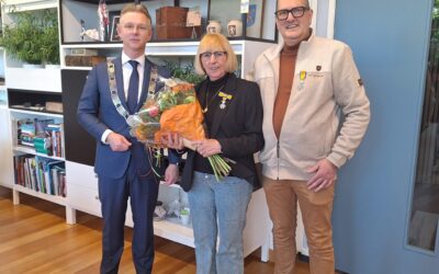 Nieuws 7 Koninklijke onderscheiding voor Ria, Dirk en Ilse